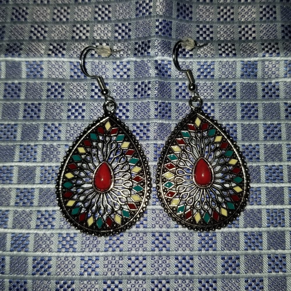 Women's Oval Earrings